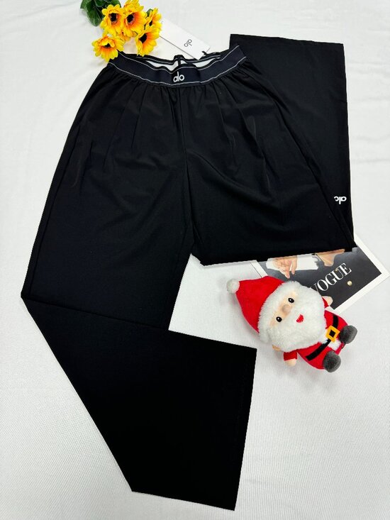ALO Yoga Pants - Regular ALO Yoga 🎨 New Black Sporty Casual Suit Up Pants (🤗Women's)